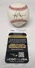 Harold Baines Signed Rawlings Official American League Baseball JSA COA A2