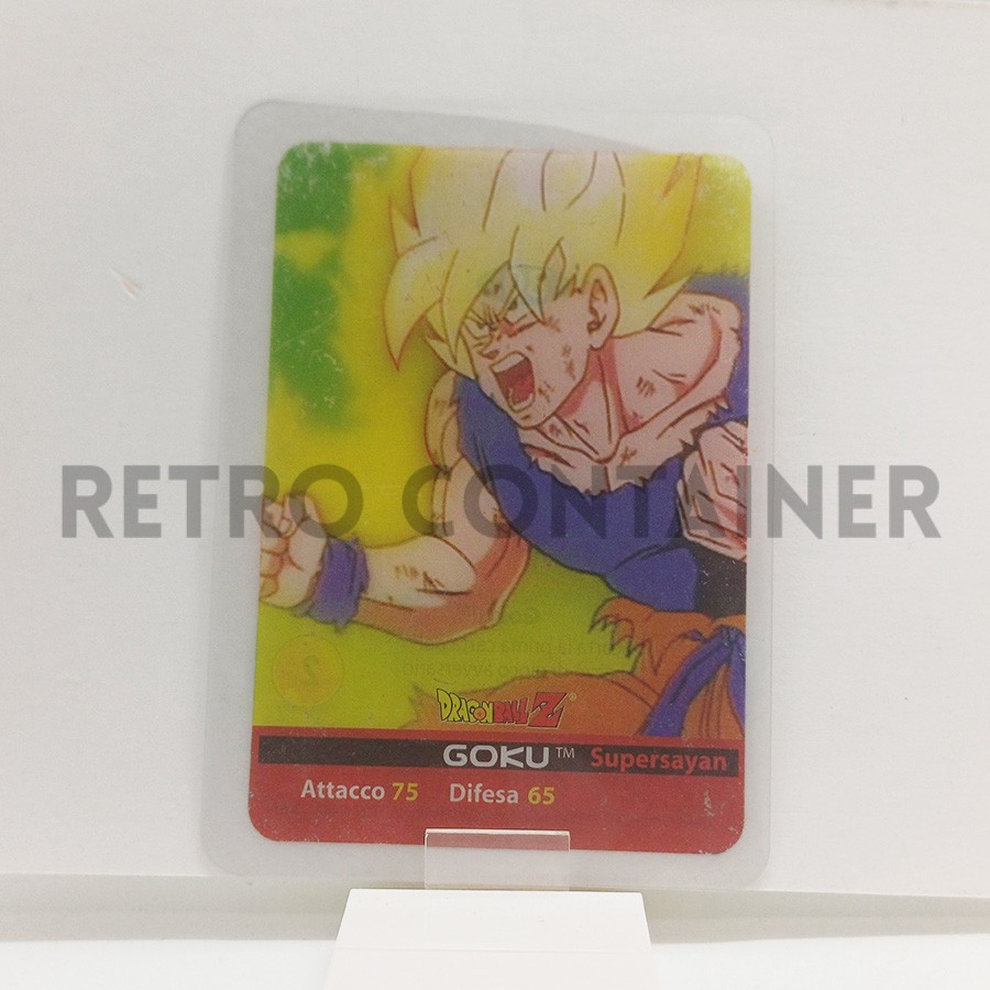 Edibas Lamincards DRAGON BALL Z SERIE ARGENTO - 80 Goku