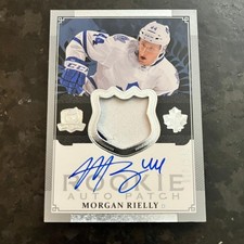 2013-14 Upper Deck The Cup Rookie Patch Auto #121 Morgan Rielly /249 Maple Leafs