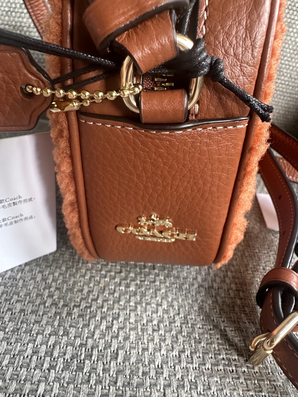 Original Coach Mini Jamie Camera Bag With Coach Motif RRP £295. image 4