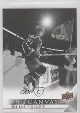 2022-23 Upper Deck Series 2 UD Canvas Retired Black & White Rick Nash #C252 2o7