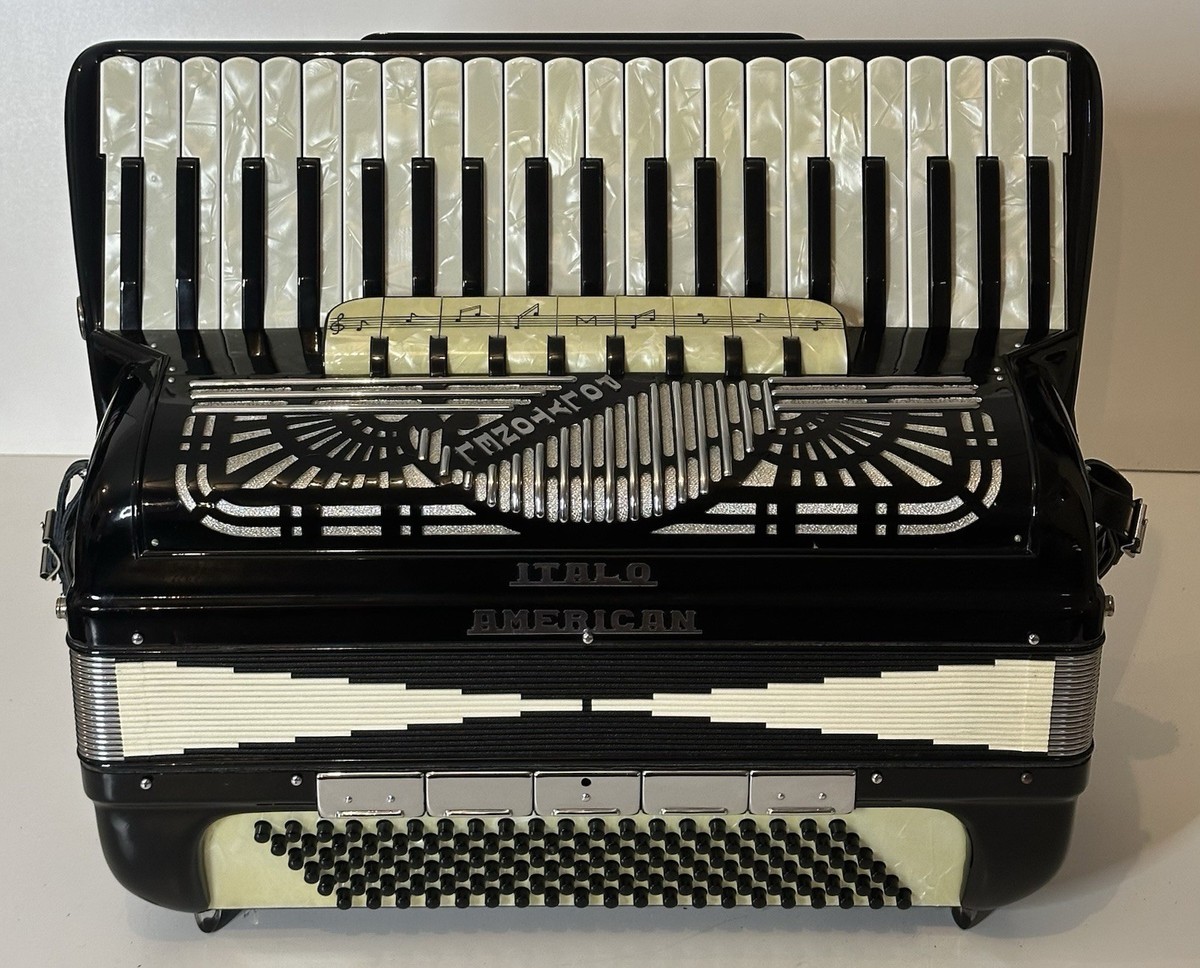 Italo American Polytone LMH Piano Accordion Single Tone Chamber (2