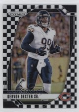 2024 Panini Prizm Black & White Checker Prizm Gervon Dexter Sr #54 ms9