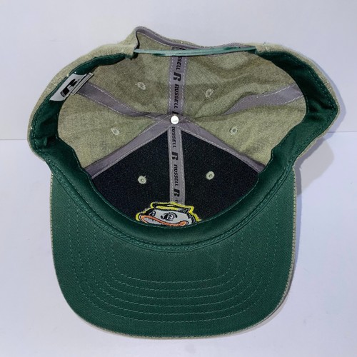Russell Oregon Ducks Snapback Cap Retro Throwback Logo - Picture 5 of 8