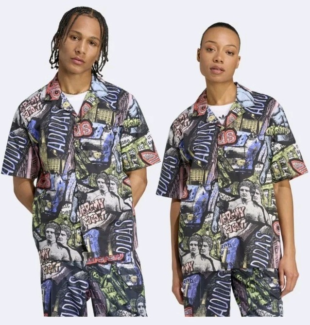 adidas x Jeremy Scott AOP Shirt XL New Nwt