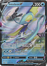 Pokemon Inteleon V SWSH016 Black Star Promo Holo Rare - NM