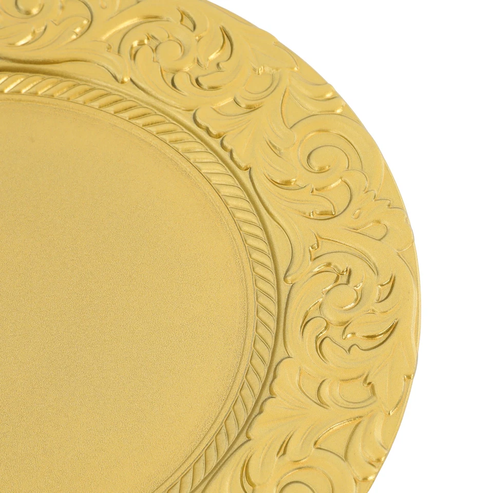 150Pcs Charger Plates, Round Charger Plates, Decorative Charger Plates - Image 3 of 4