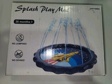 Splash Play Mat - Space Pilot - 68"D Outdoor Connect to Sprinker