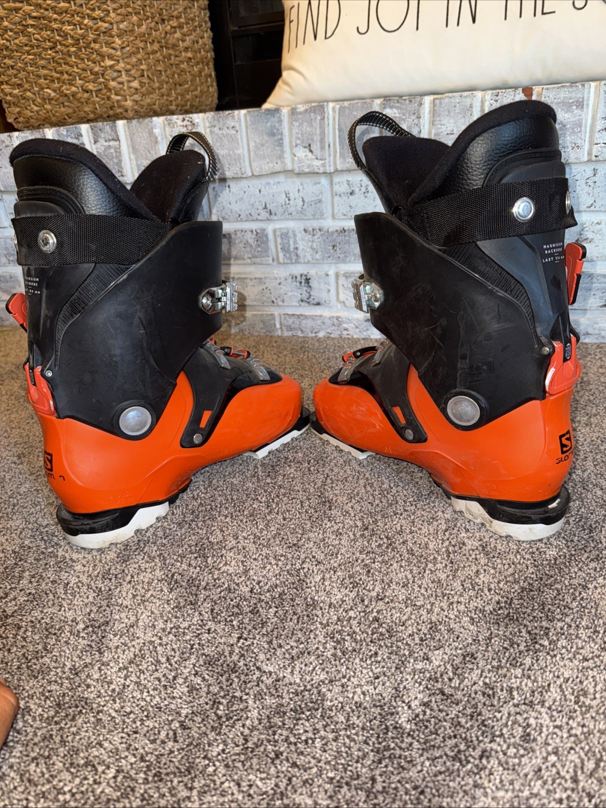 Scarponi da sci uomo Salomon QST Access 70T arancione