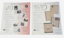 Creative Memories Lot 8.5 X 11 Pages White Natural Ruled Old Style Vtg 2000's