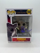 Seth Rogen Signed Pumbaa The Lion King Funko Pop #550 ACOA