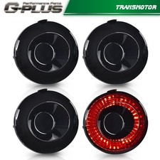 4pcs Led Brake Lamps Tail Lights Smokered Fit For 2005-2013 Chevy Corvette C6