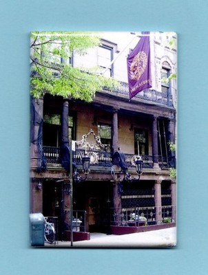 THE PLAYERS *2X3 FRIDGE MAGNET* EDWIN BOOTH PRIVATE SCHOOL CLUB GRAMERCY PARK NY