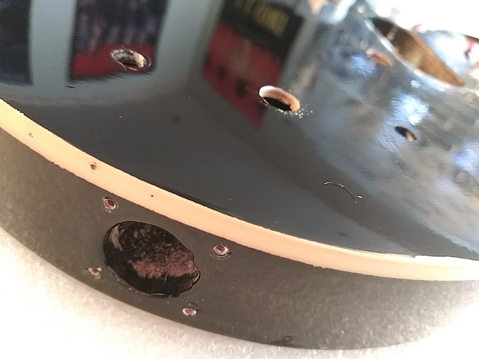 CUERPO DE GUITARRA ELÉCTRICA GIBSON BALDWIN EPOCH ESTILO LP NEGRO MUY BONITO SÓLIDO GBE3 Foto 2 de 4