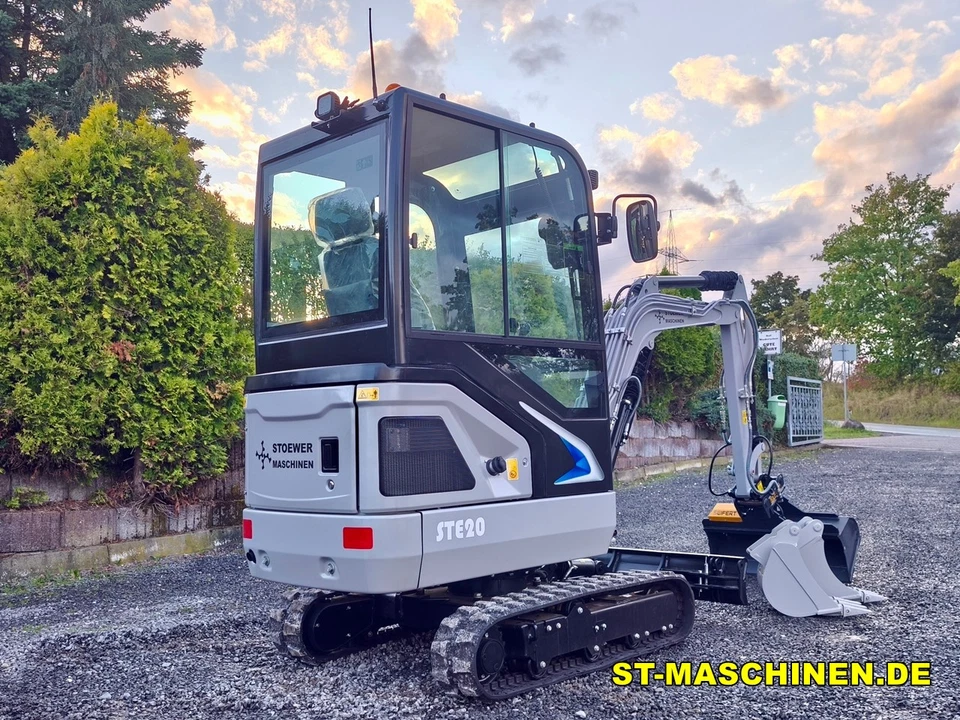 Minibagger 2t, Kurzheckbagger, Yanmar Motor, MS01 - Wechsler hydrl. - Bild 4 von 4