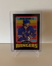 2024-25 O-Pee-Chee Jacob Trouba Black Border /100