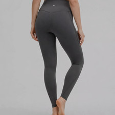 NWT Lululemon Align High-Rise Pant Leggins with Pockets 28" Size 4 Graphite Gray