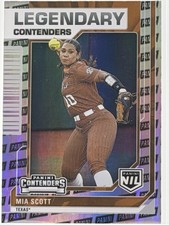 Mia Scott Texas 2025 Panini NIL Legendary Contenders #46