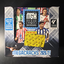 Panini LaLiga Megacracks 2026/27 MGK 25 Aniversario Box 50 Packs 8/Pack