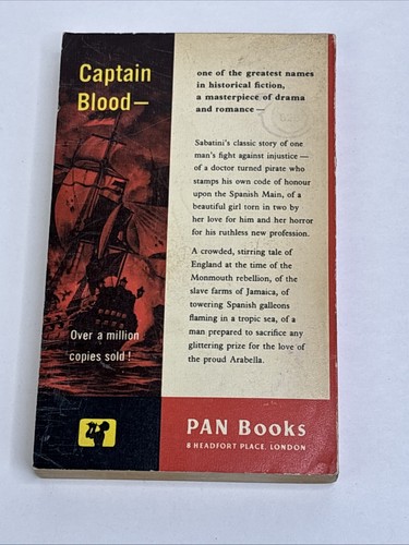 Captain Blood 1961 Paperback by Rafael Sabatini - Bild 9 von 10