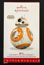 Hallmark Keepsake Ornament Star Wars BB-8 The Force Awakens NIB 2016