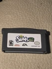 The Sims 2 (Nintendo Game Boy Advance 2005) GBA Game Only