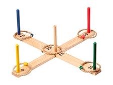 Pure Outdoor by Monoprice Large Ring Toss Game for Kids Adults