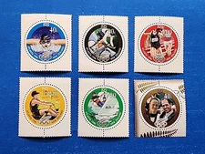 New Zealand Stamps, Scott 1374-1378, 1383 MNH