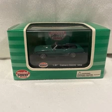 Model Power 19251, 1969 Chevy Camaro SS396 Convertible, Green 1/87 HO Scale