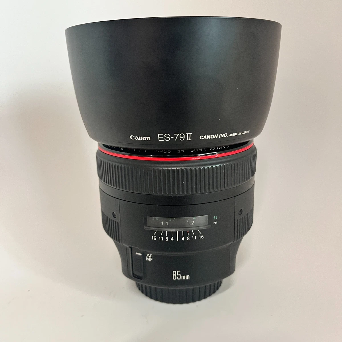 Canon EF f/1.2 Camera Lenses 85mm Focal for sale | eBay