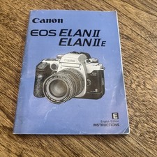 Canon EOS ELAN II E Original Instruction Book Booklet Manual - English 1995 OEM