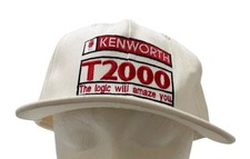 VTG Kenworth Tonkin Trucker Mesh Snapback Hat Cap Made In USA Y2K
