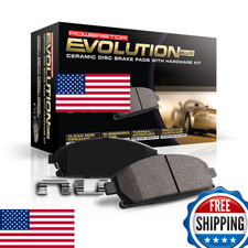 Power Stop Front Brake Kit: Hyundai Sonata/Kia Optima 11-16 Ceramic Pads Hardwar
