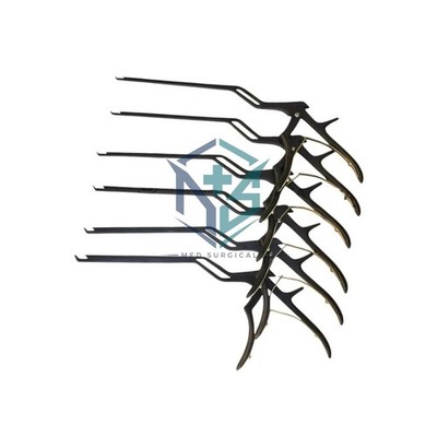 Kerrison Bayonet Spine Bone Rongeur, German Orthopedic Instruments Set of 6 PCs