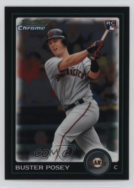 2010 Bowman Draft Chrome Buster Posey #BDP61