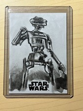 Star Wars Sketch Card By Neil Camera