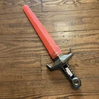 Vintage 1980s Laser Lite Sword Missing Flashlight Cover