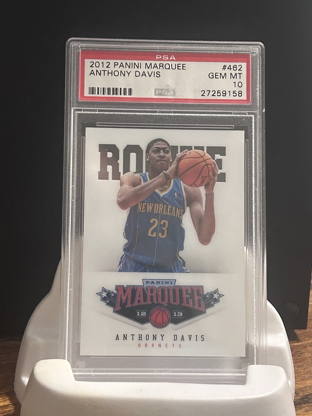 2012-13 Panini Marquee Anthony Davis Rookie RC #462 PSA 10