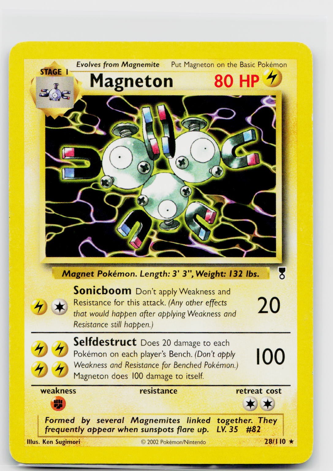 Magneton 028/110 Legendary Collection Rare MP