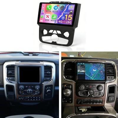 4+128GB For Dodge Ram 1500 2500 3500 Auto A/C 13-19 Android 15 Carplay Car Radio