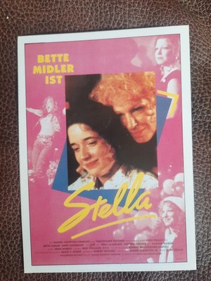 STELLA | 1990 | CINEMA Filmkarte | Midler | Goodman