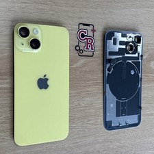 iPhone 14 Yellow Back Glass Replacement OEM Genuine Original Apple Grade AB
