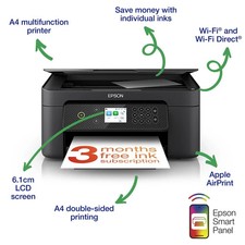 Epson Expression Home XP-3205 A4 Double-Sided Multifunction Printer  Wi-Fi