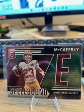 2024 Panini Donruss Elite - Spellbound Christian McCaffrey #19 Green