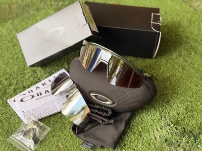 RARE Oakley HYDRA Sunglasses Olive Ink Frame W/ PRIZM Tungsten & Black Lenses