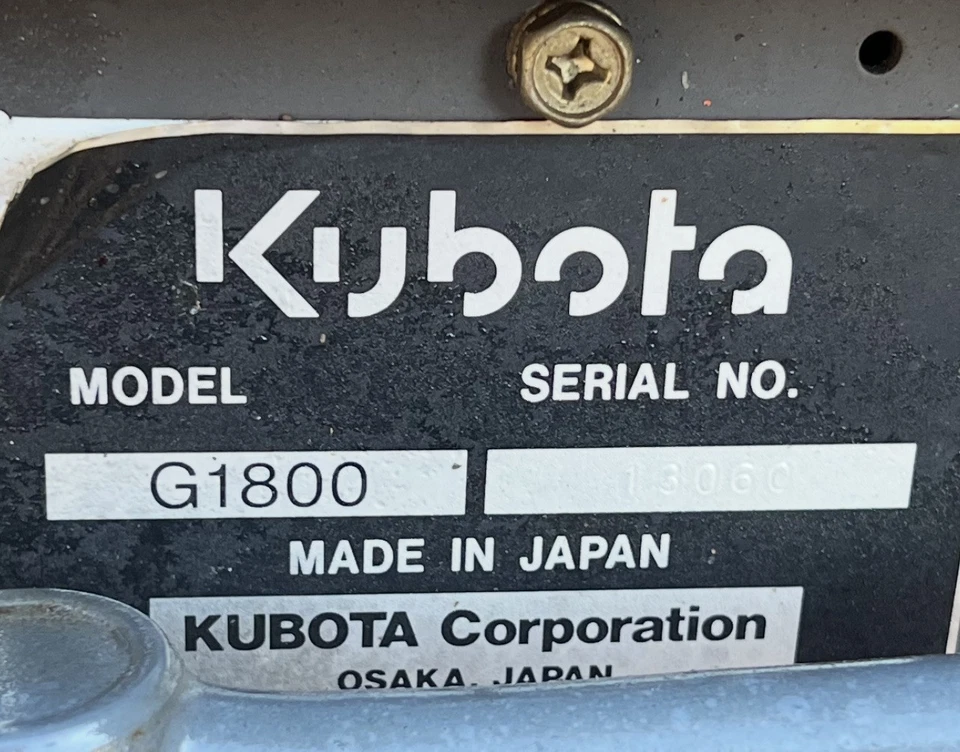 Diferencial hidrostático eje transeje Kubota G1700 G1800 G1900 G2000 Foto 4 de 4