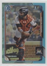 2015 Bowman Draft Chrome Sky Blue Refractor Justin Cohen #98 1u6