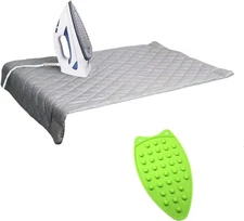 Dependable Industries Inc. Essentials Ironing Board Pad to Use Anywhere Green 