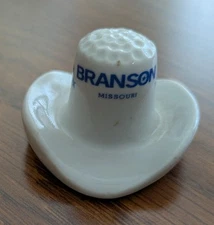 Branson Missouri Cowboy Hat Souvenir  Thimble