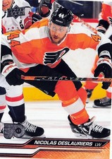 2023-24 Upper Deck #382 Nicolas Deslauriers Philadelphia Flyers